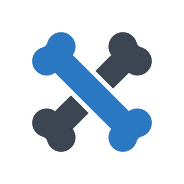 köpek vektörü renk simgesi