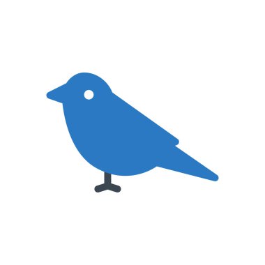 serçe vektör renk simgesi