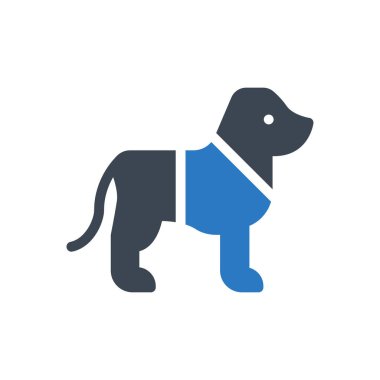 hayvan vektör renk simgesi