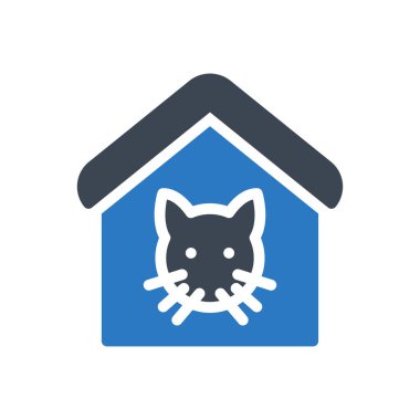 hayvan vektör renk simgesi