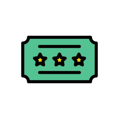 riffle vektör düz renk simgesi