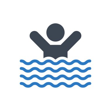 su vektörü renk simgesi