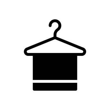 askı vektör glifleri düz simge