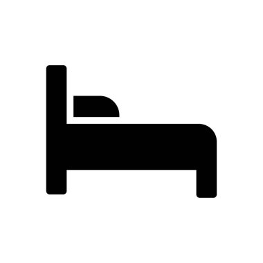 Rahatla vektör glyph düz simgesi