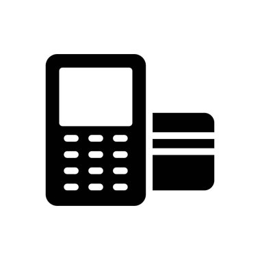 elektronik vektör düz simge