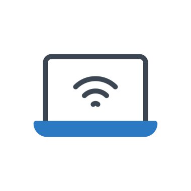 Sinyal vektörü renk simgesi