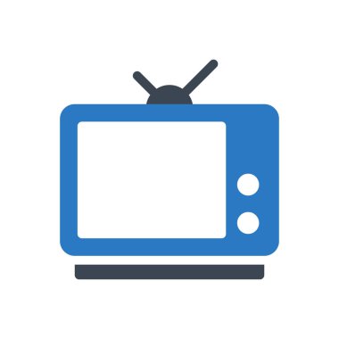 film vektörü renk simgesi