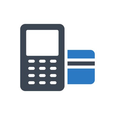 elektronik vektör renk simgesi