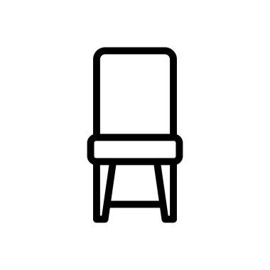 iç vektör ince çizgi simgesi