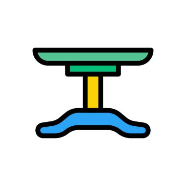 iç vektör düz renk simgesi