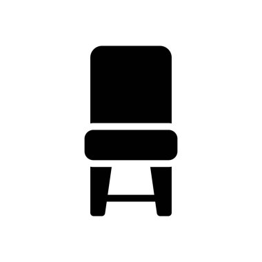 iç vektör glyph düz simgesi