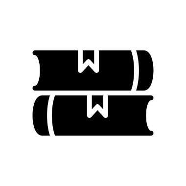 yer imi vektör düz simgesi