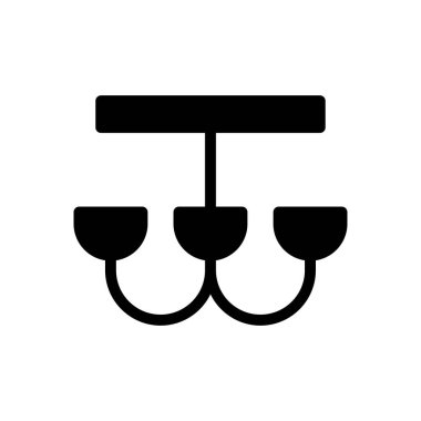 ışık vektör düz simgesi