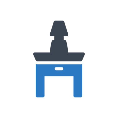 kabine vektör renk simgesi