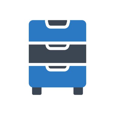 kabine vektör renk simgesi