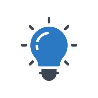 ışık vektörü renk simgesi