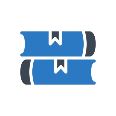 yer imi vektör renk simgesi