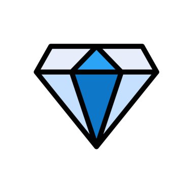 Mücevher vektör düz simge