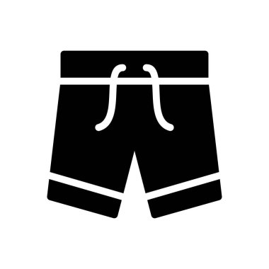 Kumaş vektör simgesi düz simge