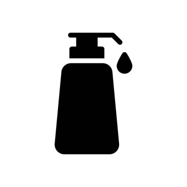 El yıkama vektör simgesi düz simge