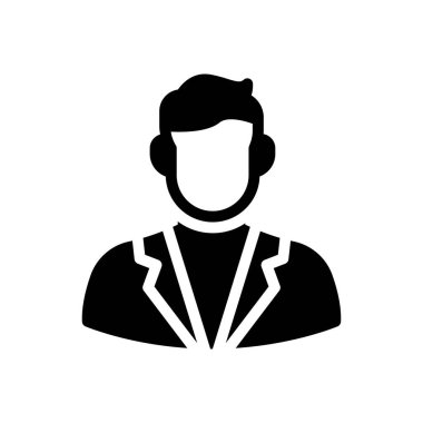 avatar vektör düz simge