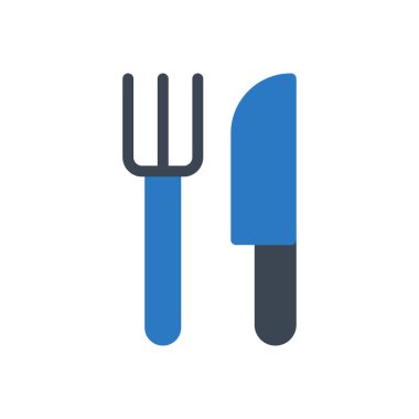 bıçak vektör renk simgesi