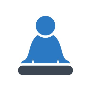 egzersiz vektörü renk simgesi