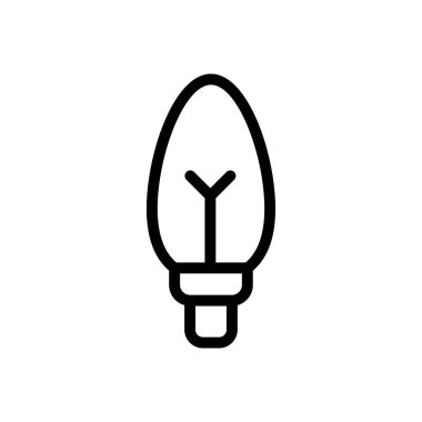 lamba vektörü ince çizgi simgesi