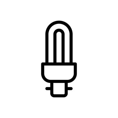 CFL vektör ince çizgi simgesi