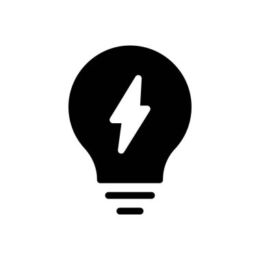 güç vektörü simgesi düz simge