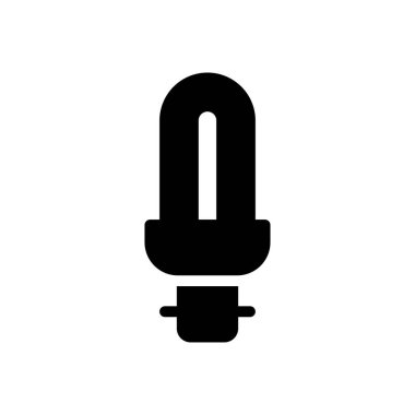 CFL vektör düz simge