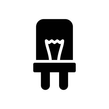 lamba vektörü düz simge