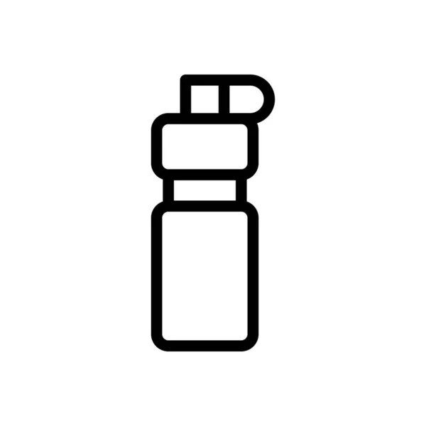 Drink Vector Dunne Lijn Pictogram — Stockvector