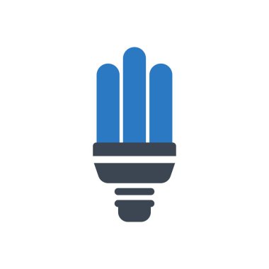 ampul vektörü renk simgesi