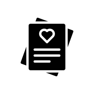 harf vektör düz simgesi