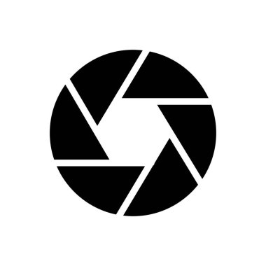 kamera vektör simgesi düz simge