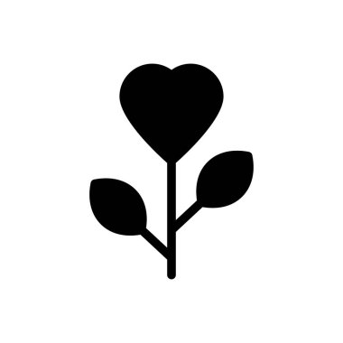 sevgi vektör düz simgesi