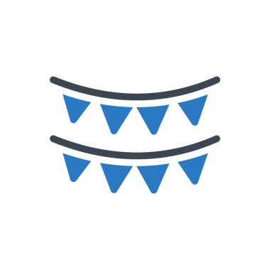 parti vektör renk simgesi