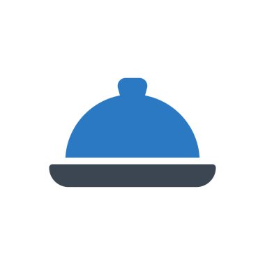 yiyecek vektörü renk simgesi