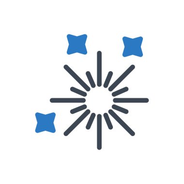 ışık vektörü renk simgesi