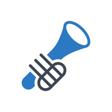 müzik vektörü renk simgesi