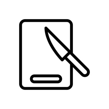 tahta vektörü ince çizgi simgesi