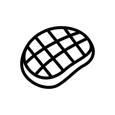 ızgara vektör ince çizgi simgesi