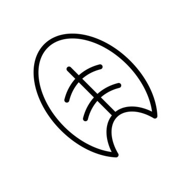 biftek vektörü ince çizgi simgesi