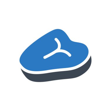 sığır vektörü renk simgesi