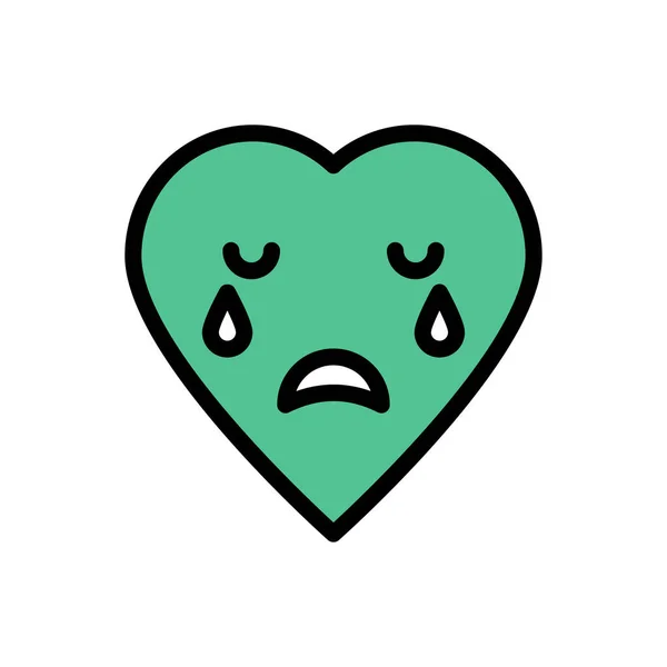 Emoji矢量平面颜色图标 — 图库矢量图片