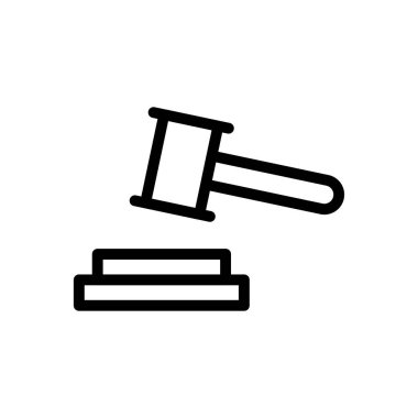 adacık vektörü ince çizgi simgesi