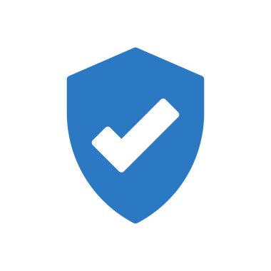 kalkan vektör renk simgesi