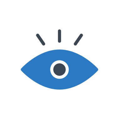 vektör renk simgesini görüntüle