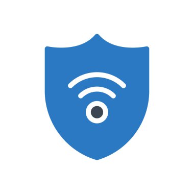 kablosuz vektör renk simgesi